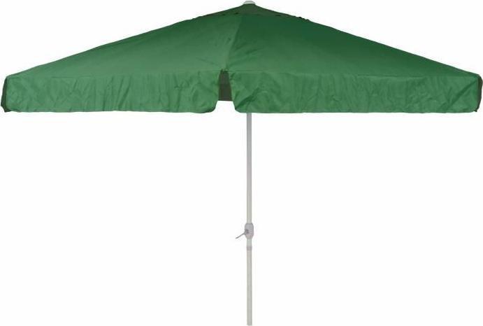 Garthen Parasol ogrodowy zielony z korbką 4 m
