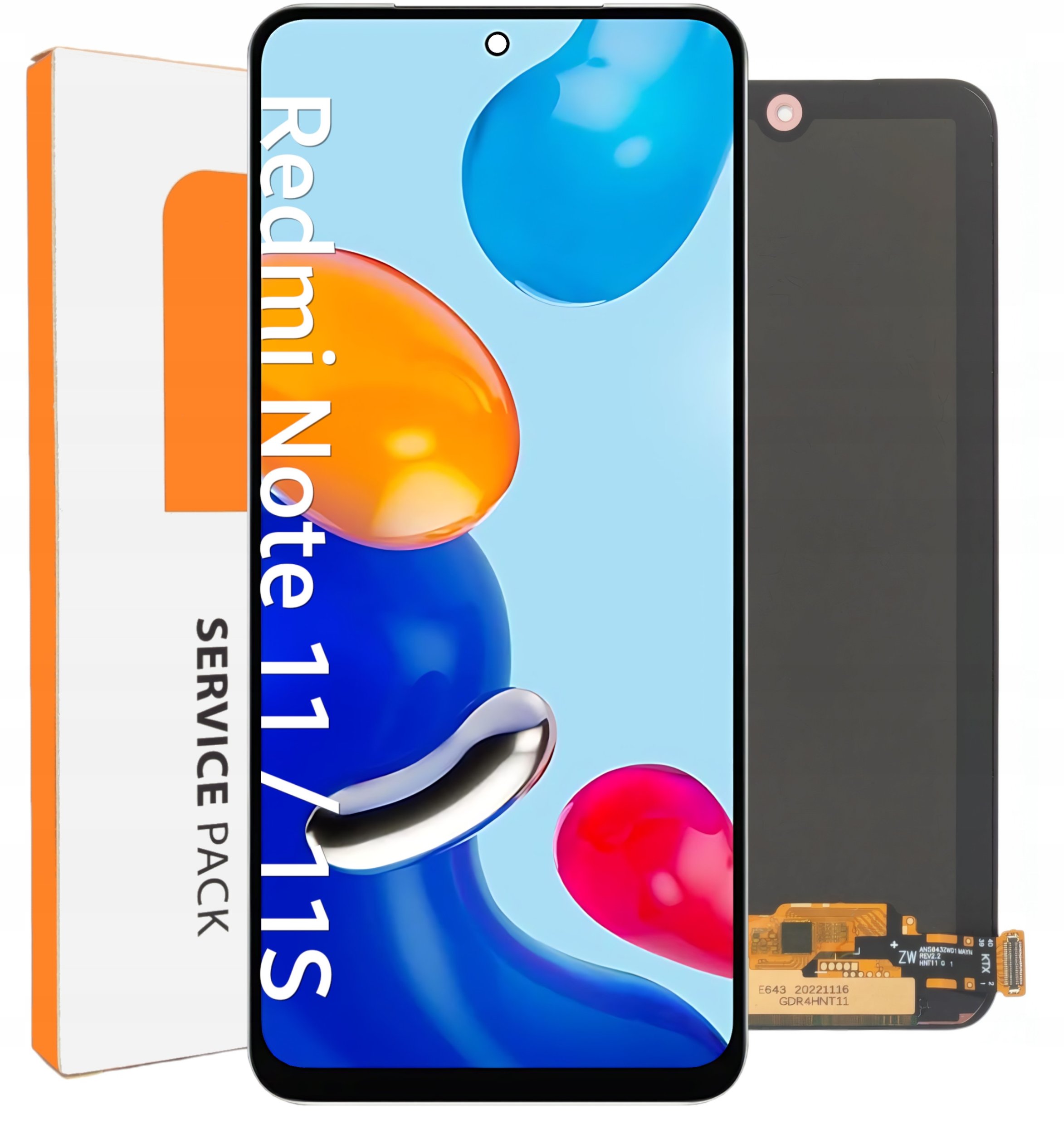 Wyświetlacz do Xiaomi Redmi Note 11 / 11S Ekran LCD Oryginał Zila 2201117TG (5904858380442)