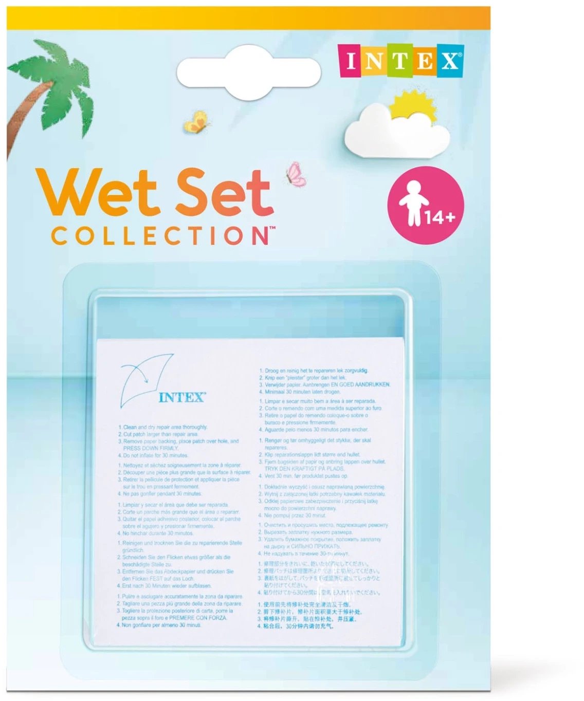 Zestaw łatek naprawczych INTEX 59631