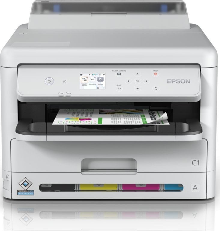 Drukarka atramentowa Epson WF-C5390DW BAM + atramenty (C11CK25401BK)