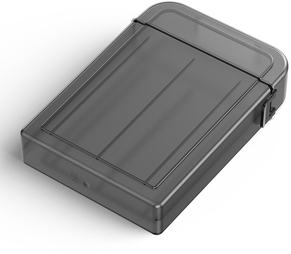 Etui ochronne PPH-25 pudełko na dysk 2.5'' - półprzezroczyste. szare ORICO