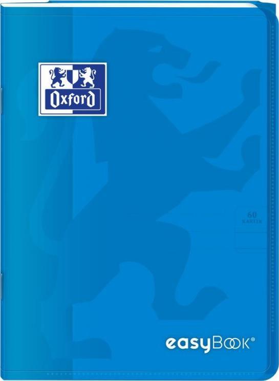 Oxford Zeszyt OXFORD pp easybook A5 60k 90g linia mix 400146694