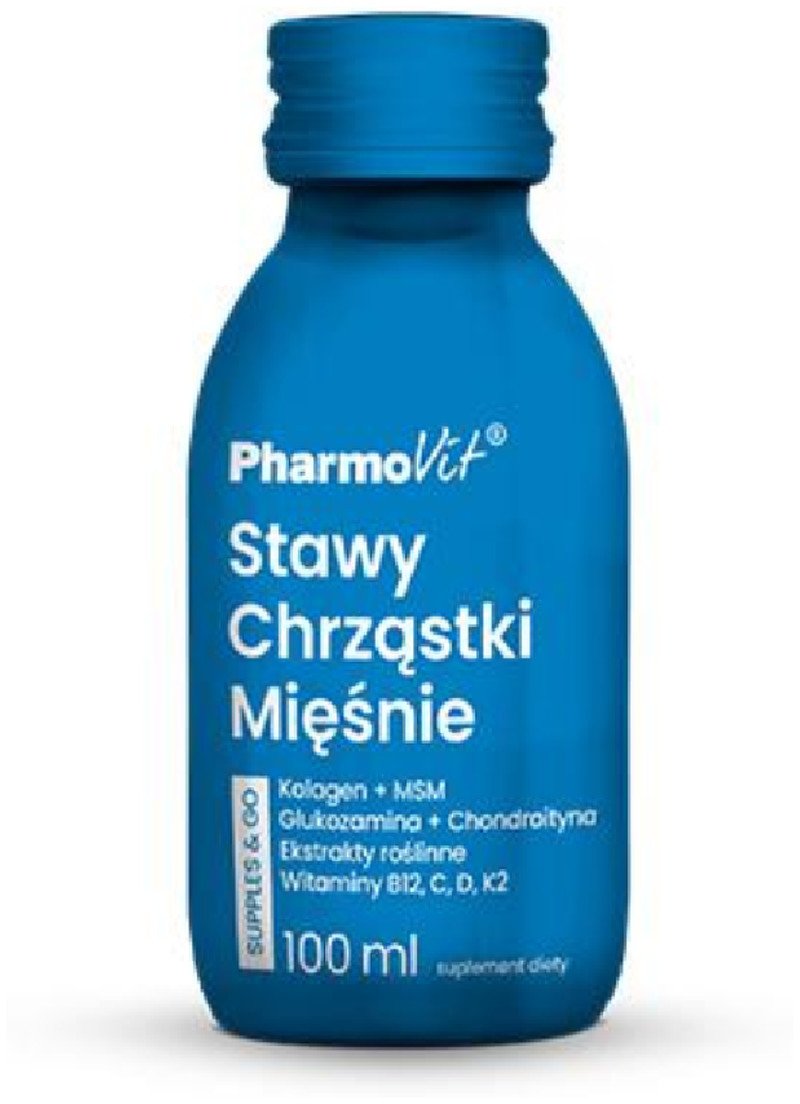 Pharmovit Stawy - Chrząstki - Mięśnie Shot suplement diety w płynie 100ml