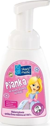 Skarb Matki Pianka do higieny intymnej dla dzieci od 3 roku życia