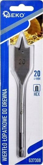 Wiertło Geko Wiertło łopatkowe do drewna 22x152mm HEX (20/200)