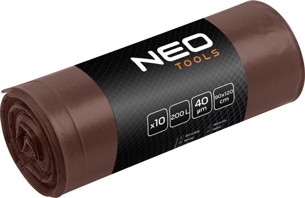Neo Worki na odpady ogrodowe 200L 10szt. (15-995)