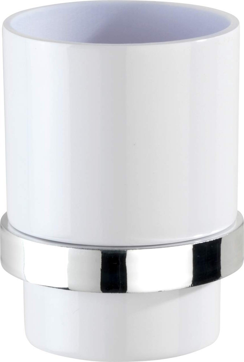 Kubek na szczoteczki do zębów QUADRO z uchwytem Turbo-Loc, WENKO