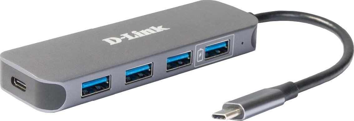 HUB USB D-Link D-Link DUB-2340 2-in-1 USB-C Hub mit USB-PD retail