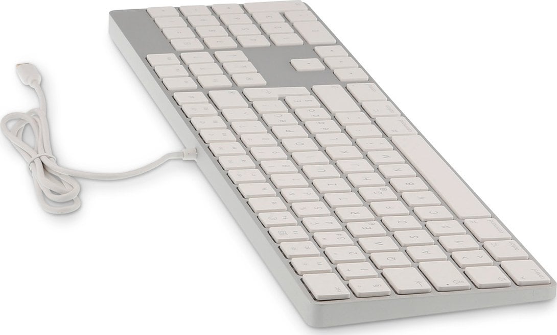 Klawiatura LMP USB-C numeric Keyboard 106 keys wired USB-C keyboard with 1x USB-C and aluminum upper cover - Spanish