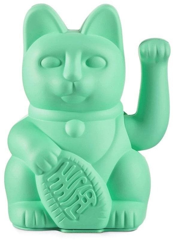 Tokyo Design Studio Kot szczęścia miętowy zielony 15cm