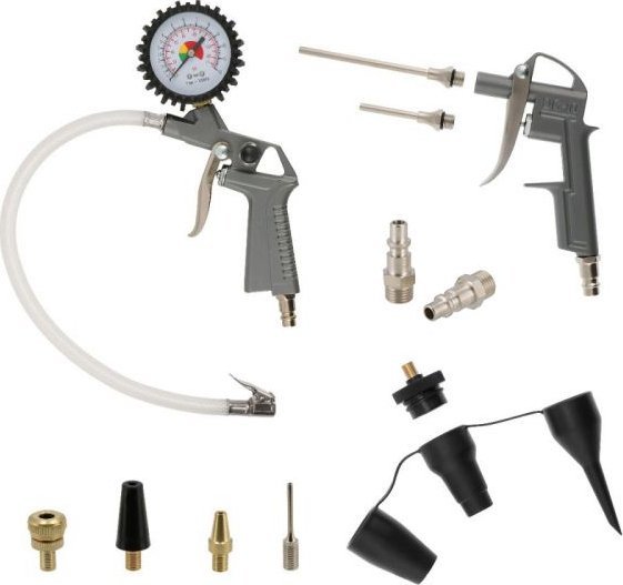 Airpress Zestaw 16 akcesoriów pneumatycznych