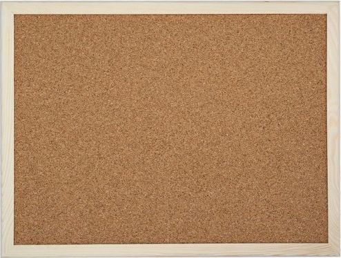 Cetus-Bis Tablica korkowa 100 cm x 100 cm w ramie drewnianej (CET1010)
