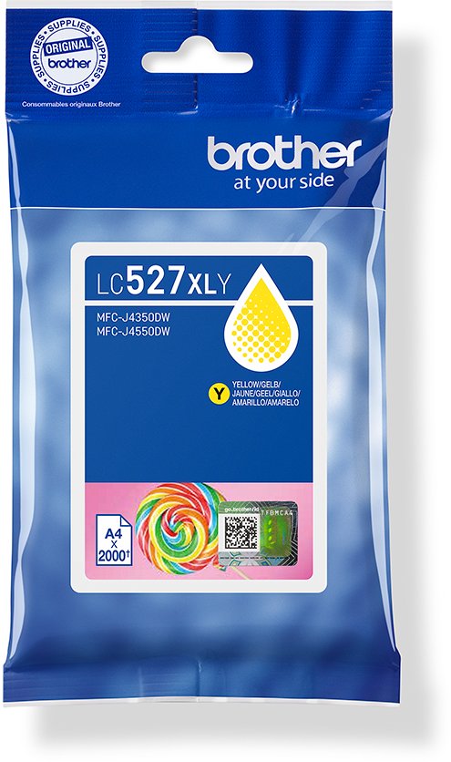 Patrone Brother LC-527XLY Gelb MCJ4350DW/4550DW