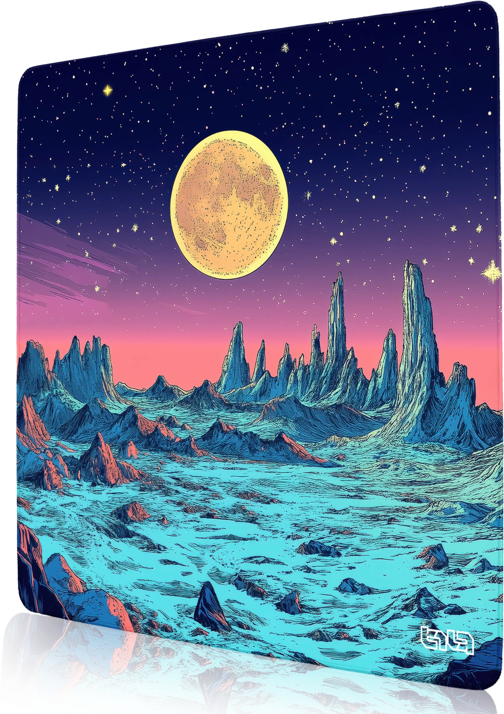 PODKŁADKA POD MYSZKĘ XXL Cosmic Horizon 50x50 TILT Gamingowa XL Dla gracza