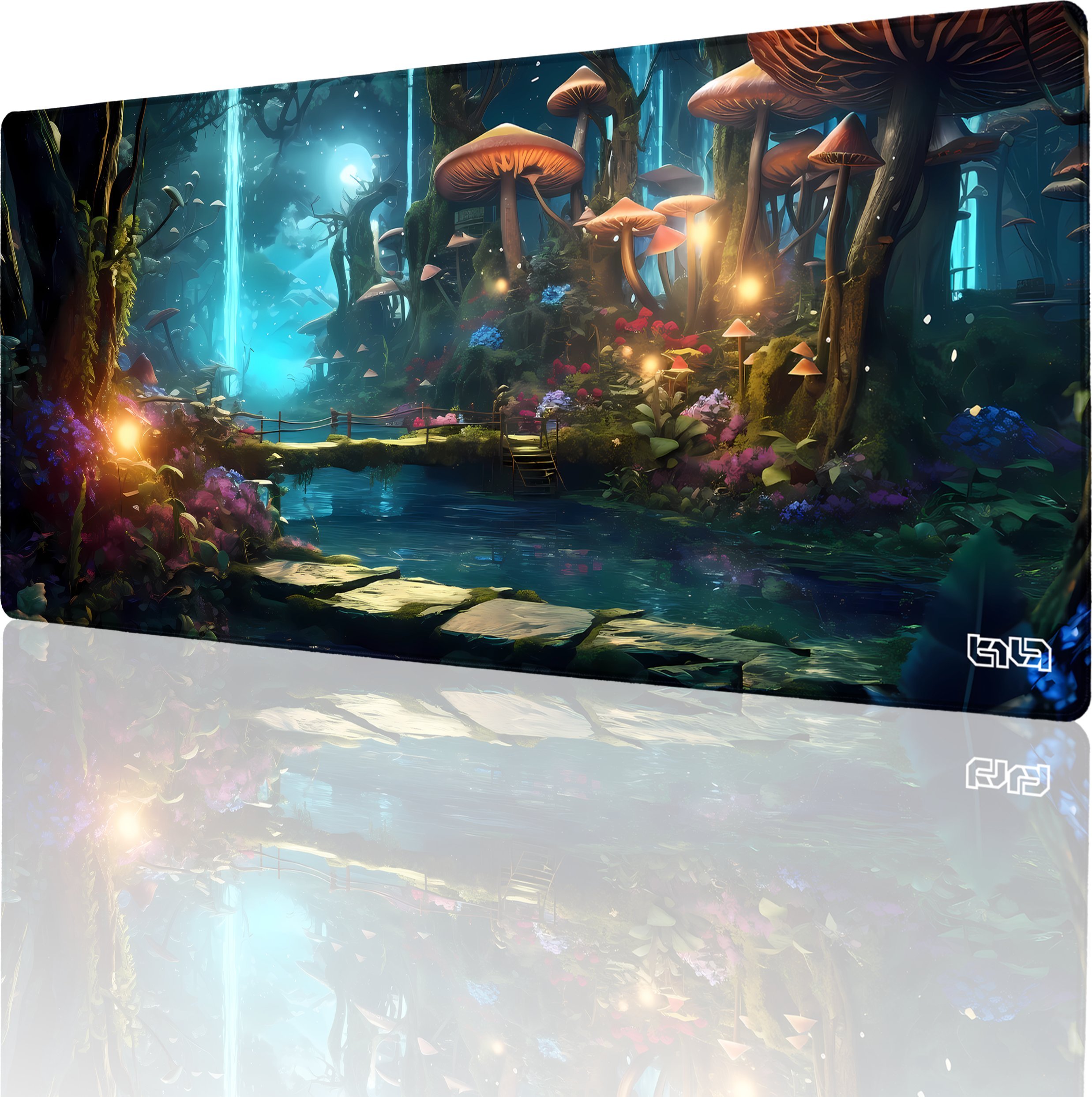 Podkładka Tilt PODKŁADKA POD KLAWIATURĘ Tajemniczy Las 90x40 TILT Na biurko Dla gracza XL