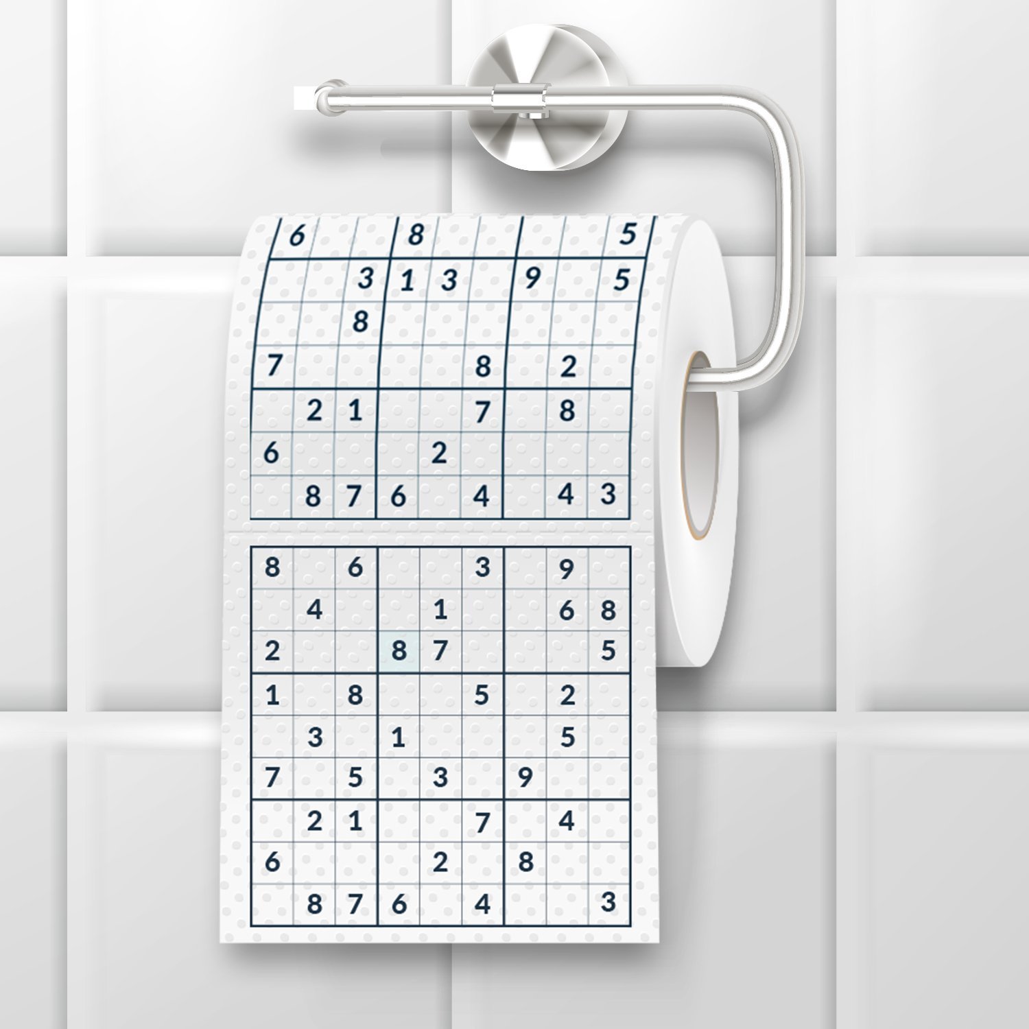 Octopus Publishing Group Mad Monkey - Toilettenpapier "Sudoku"