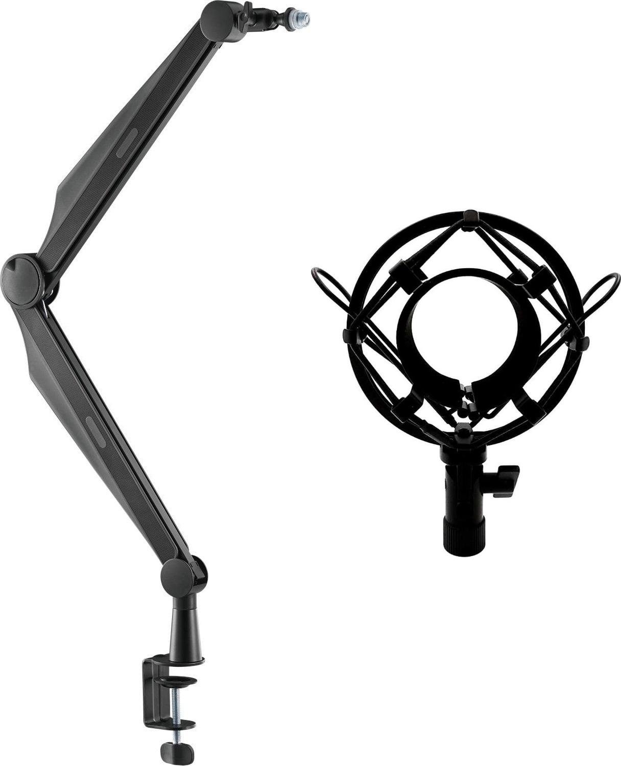 Mozos Mozos Ramię statyw mikrofonowy czarny 80 cm SB41 + Kosz antywibracyjny 48-54mm SHM2