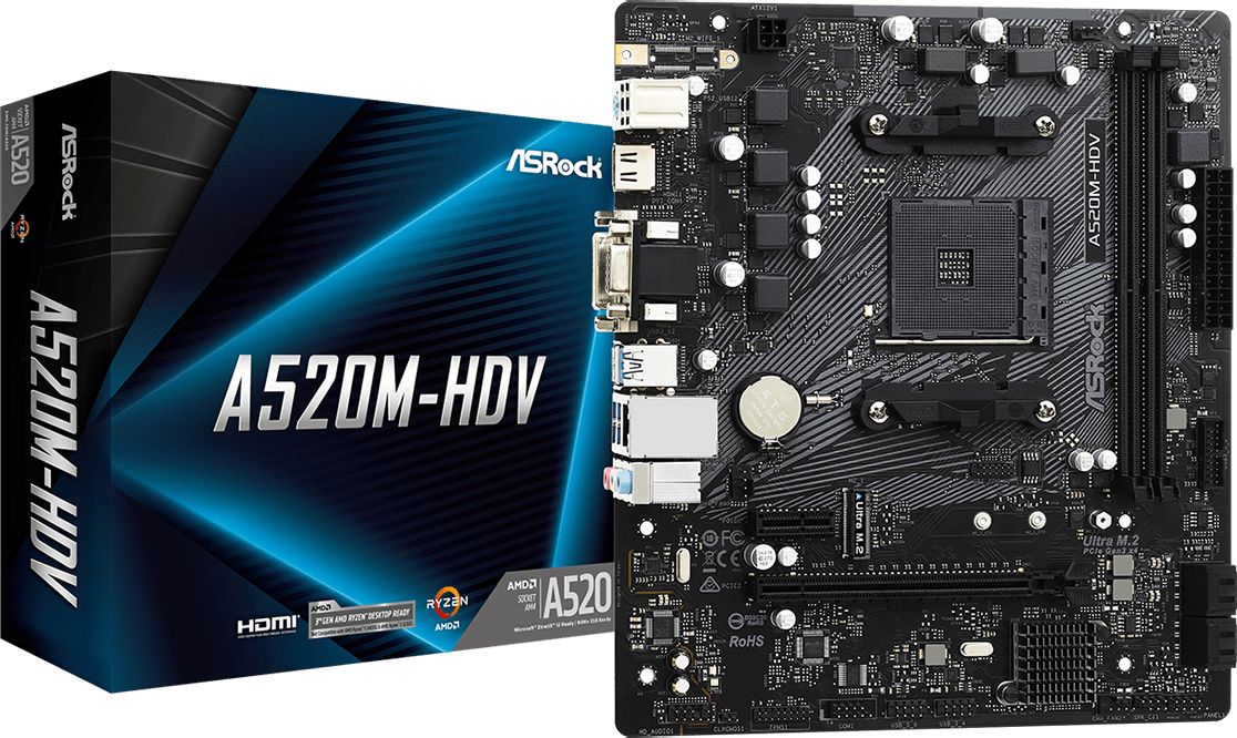 Płyta główna ASRock A520M-HDV