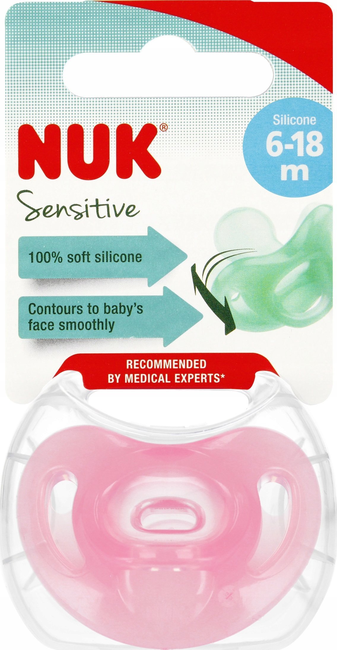 NUK SMOCZEK USP 6-18M SENSITIVE ROZ 10736121 1/6