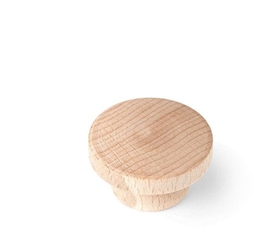 FURNITURE KNOB D38 7-E219.95 BEECH