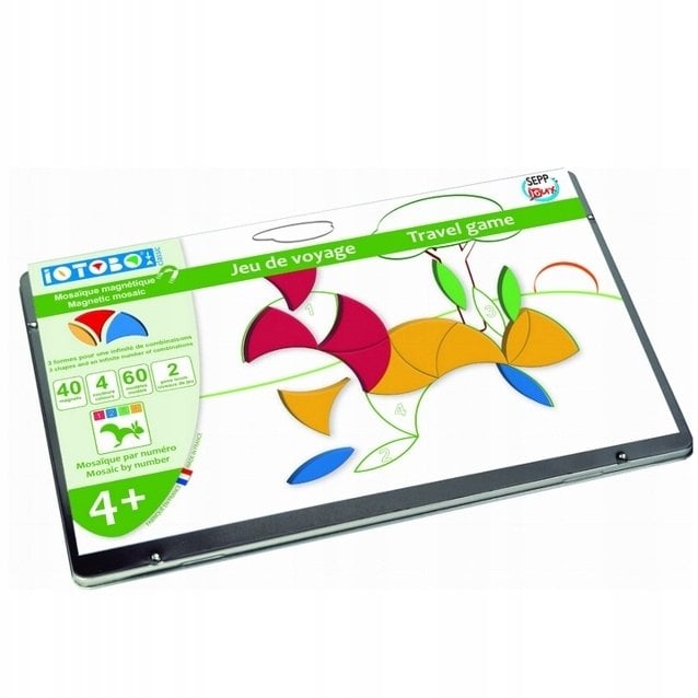 iOTOBO SEPP gra magnetyczna Podróż według liczb 4+