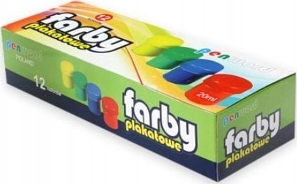 Nuno SZKOLNE FARBY NUNO 12 KOLORÓW 20ML... 93591329