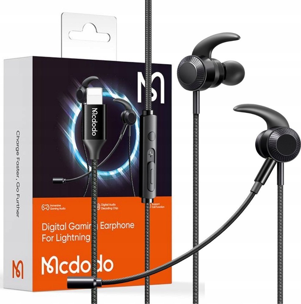 Słuchawki Mcdodo HP-1350 Czarne (HP-1350)