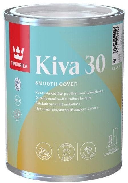 Tikkurila FURNITURE VARNISH KIVA 30 0.9 L