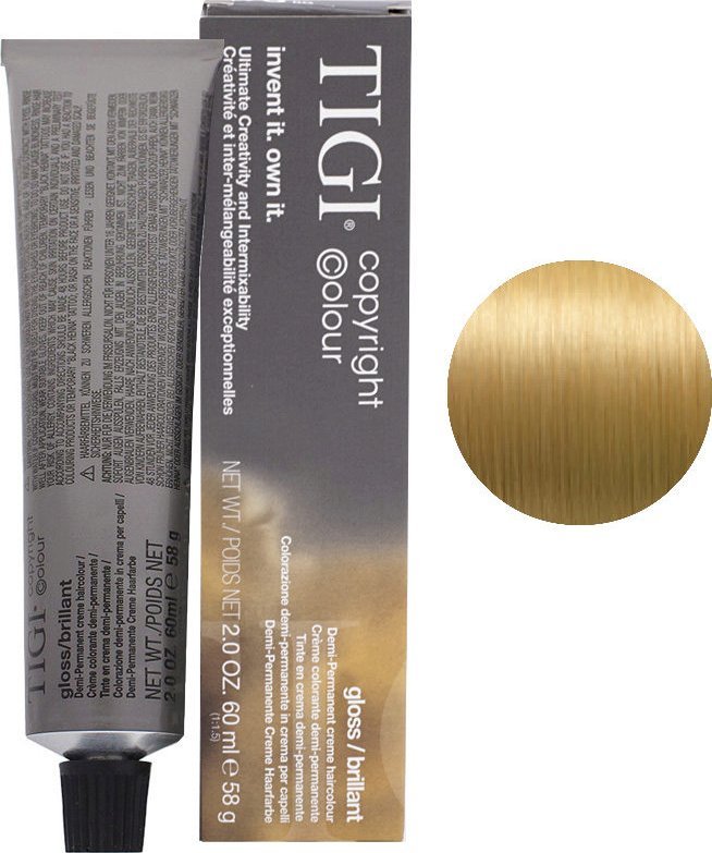 Tigi Tigi, Colour Creative, Permanent Hair Dye, 8/3 Golden Blond, 60 ml For Women