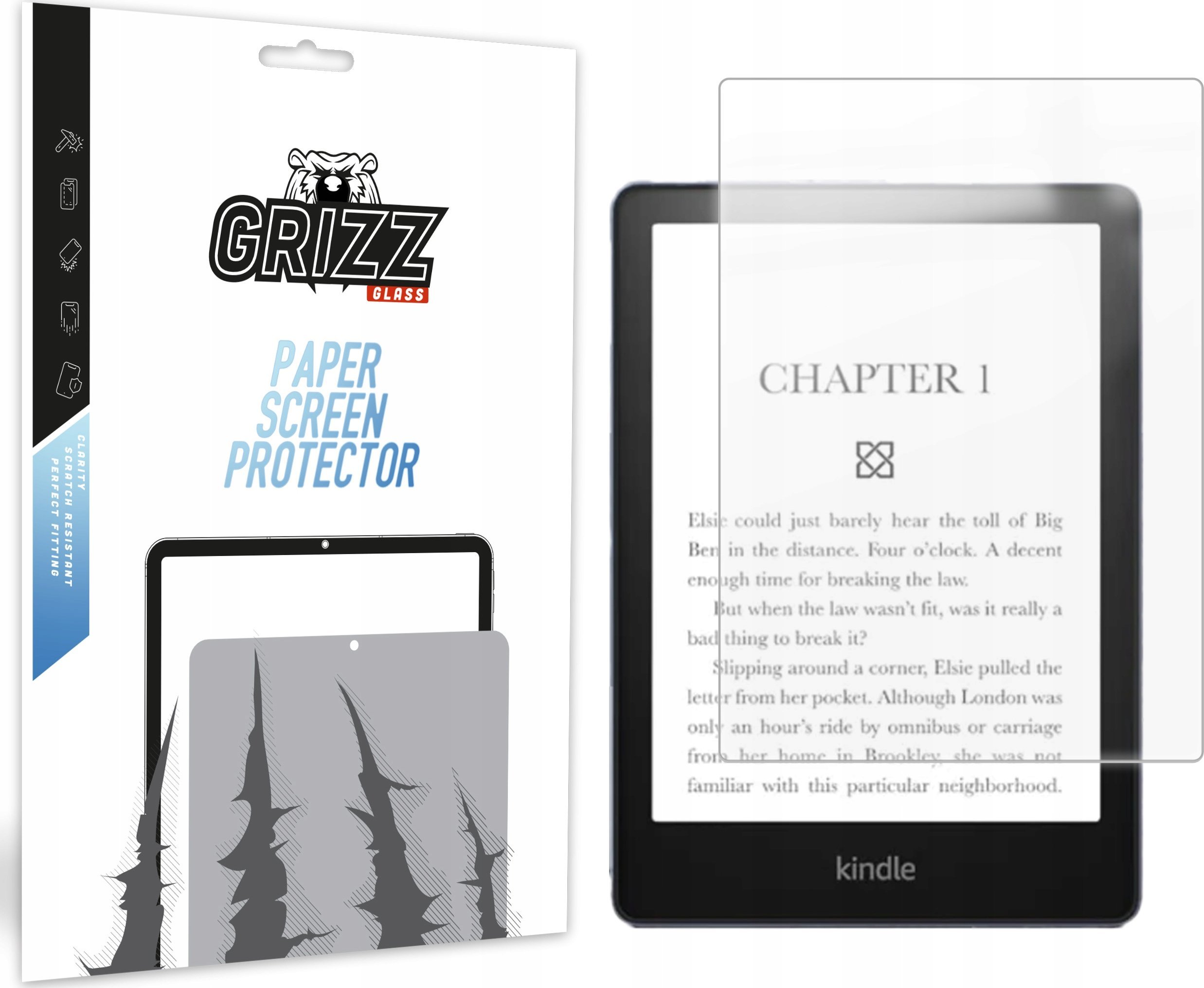 Folia matowa GrizzGlass PaperScreen do Amazon Kindle Paperwhite 5 6,8"