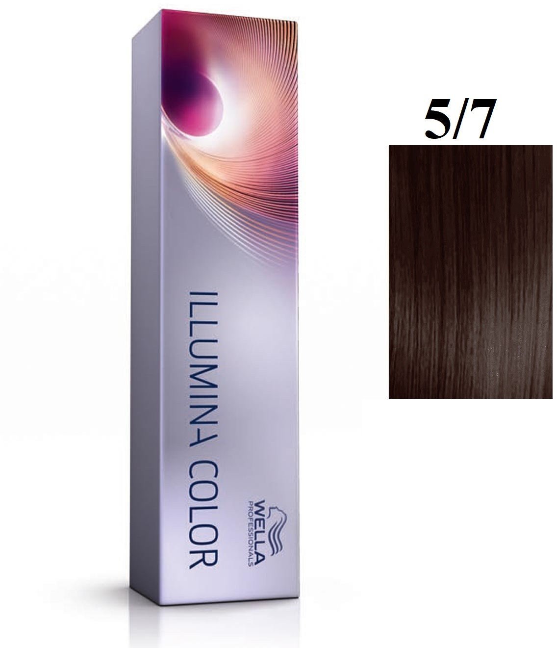 Wella Professionals Wella Professionals, Illumina Color, Permanent Hair Dye, 5/7 Light Chestnut Brown, 60 ml For Women