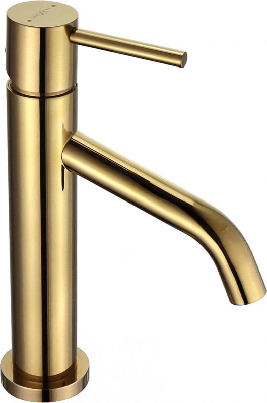 Bateria umywalkowa Mexen Rumba stojąca złoty