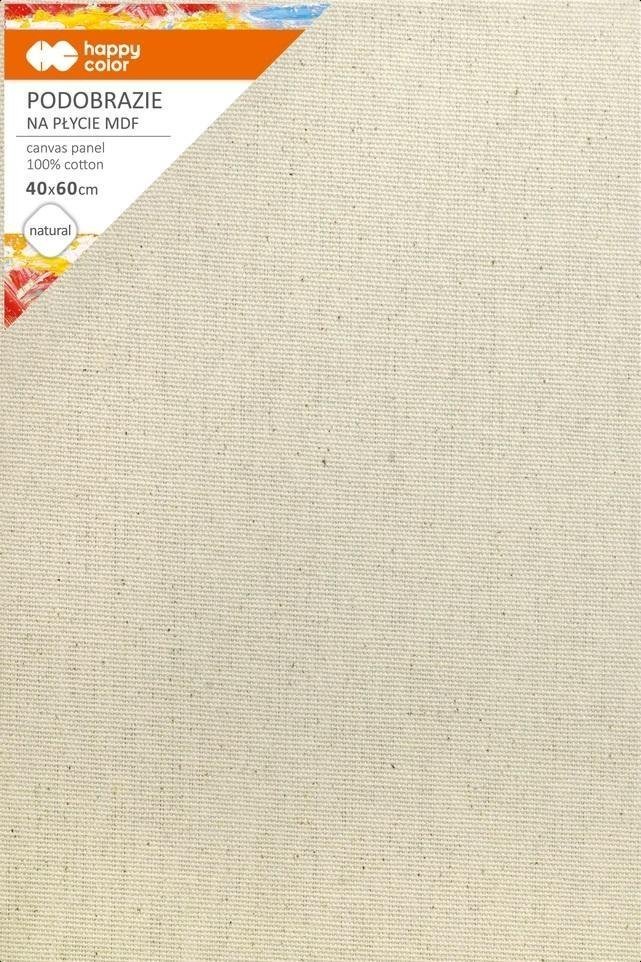 GDD Podobrazie bawełniane 40x60cm natural HAPPY COLOR