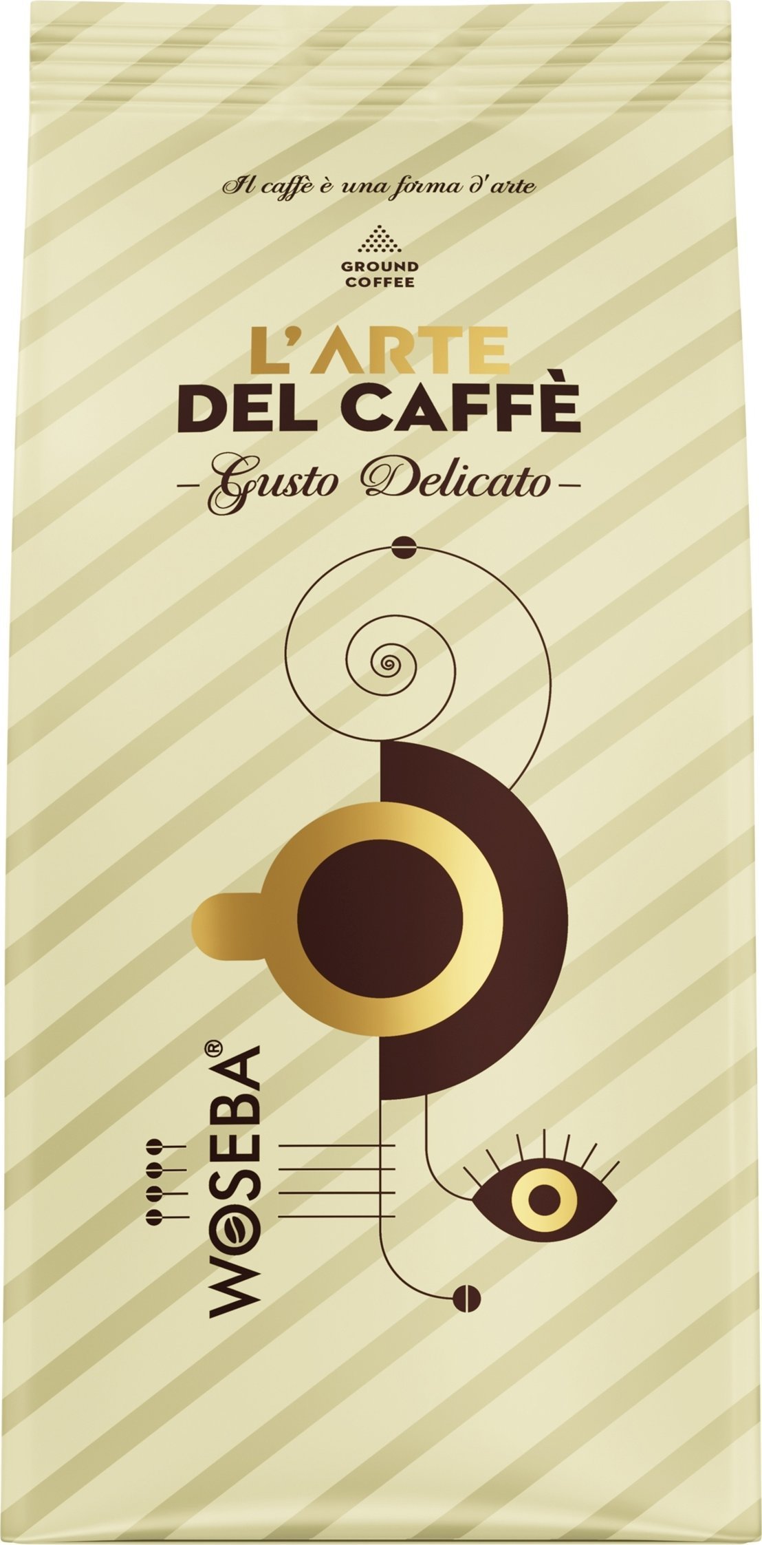 Kawa mielona Woseba L'Arte Del Caffe Gusto Delicato 250 g