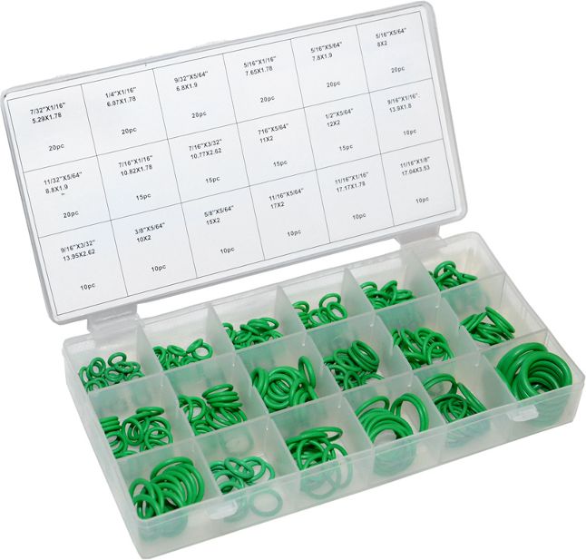 Geko Zestaw oringów do klimatyzacji 270szt. (G02810)