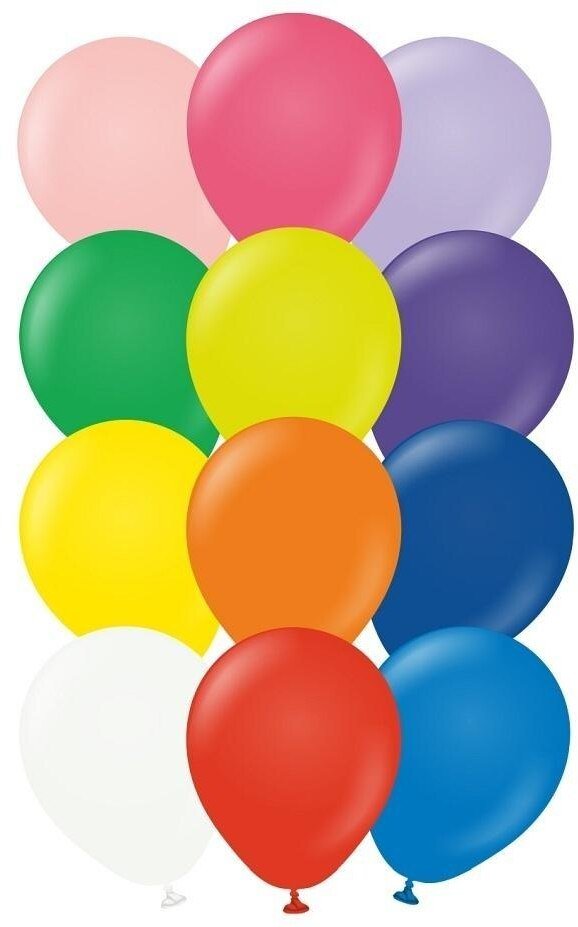 Balony MIX kolorów 100szt