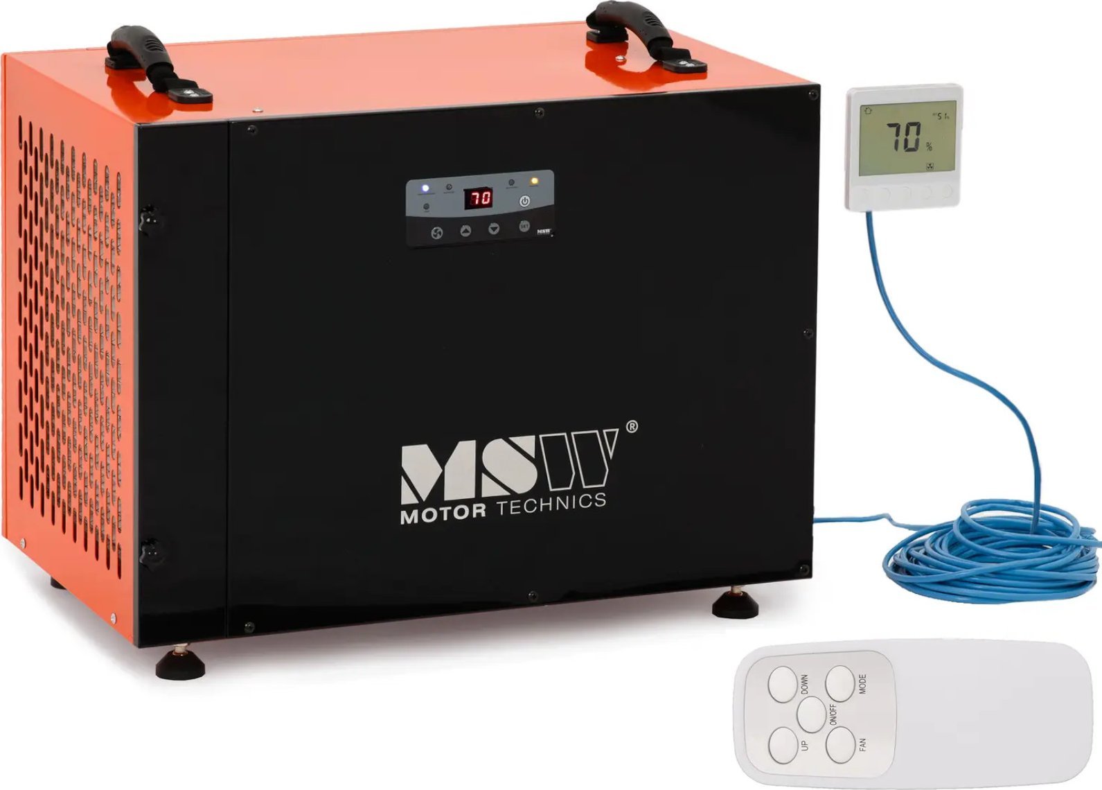 Osuszacz powietrza pochłaniacz wilgoci budowlany 400 m3/h do 90 m2 520 W Osuszacz powietrza pochłaniacz wilgoci budowlany 400 m3/h do 90 m2 520 W