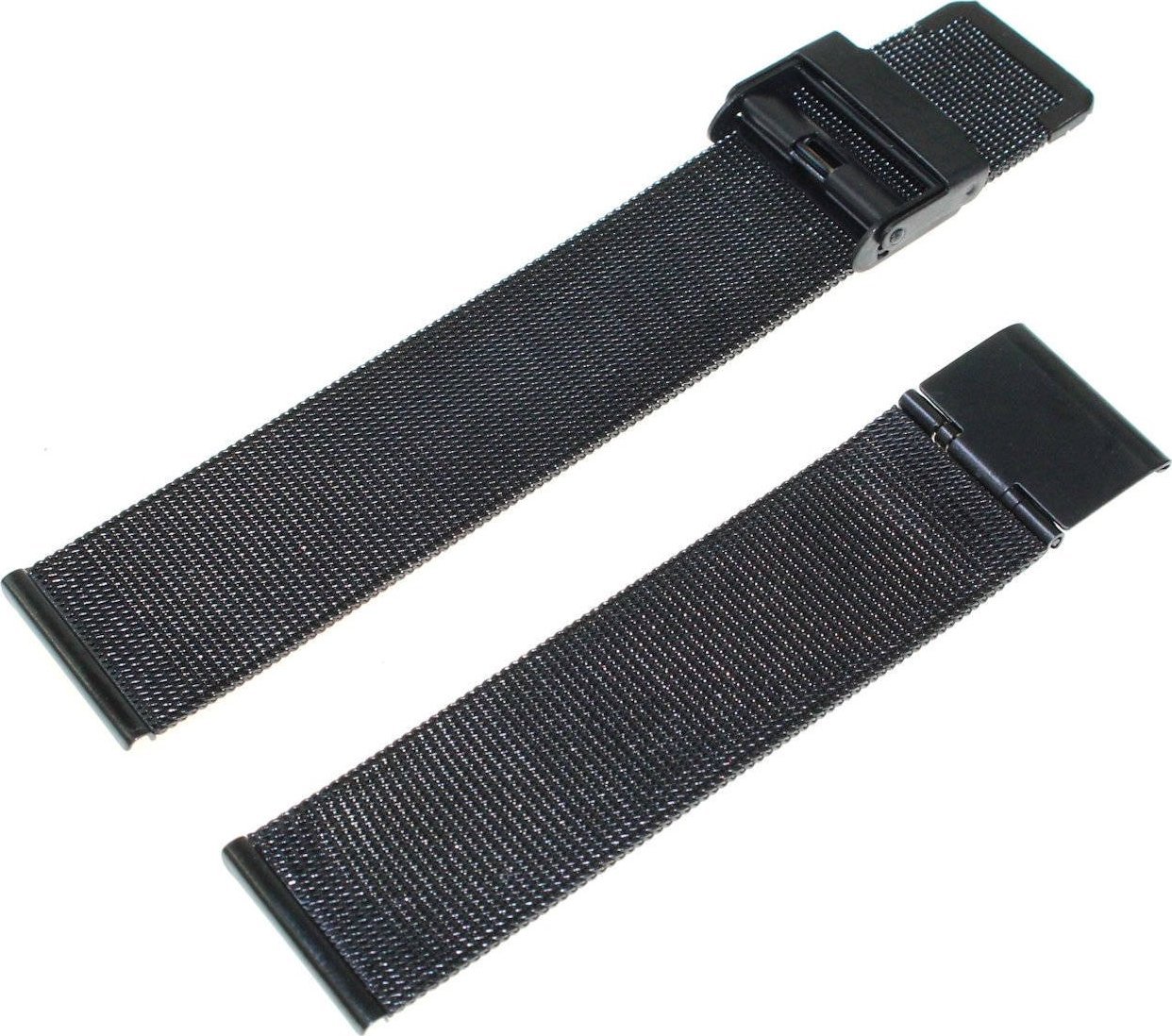 Diloy Bransoleta stalowa do zegarka Diloy MESH05-18-FN 18 mm czarna