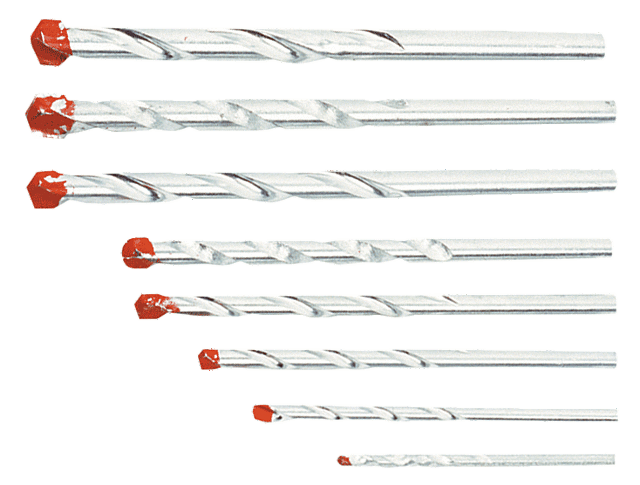 Wiertło Top Tools do betonu walcowe 7 4 5 3 6 10 8 9mm zestaw (60H508)