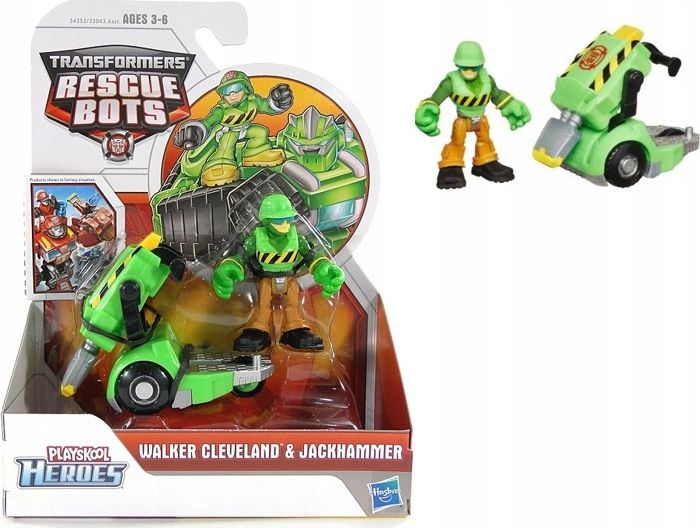 Figurka Hasbro Transformers Rescue Bots - Walker i Jackhammer (34352)