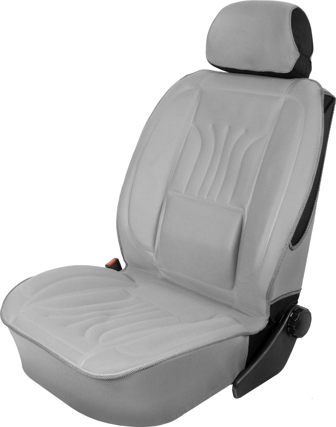 Mata pokrowiec uniwersalny ergonomiczny na fotel XL Jasnoszary