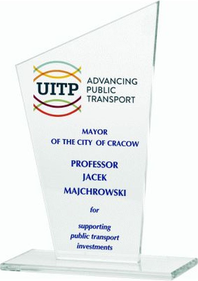 Victoria Sport Trofeum szklane z nadrukiem kolorowym LuxorJet