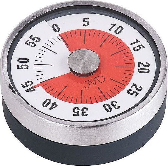 Minutnik JVD mechaniczny czarny