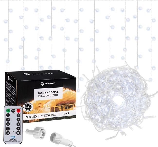 Springos LED białe zimne