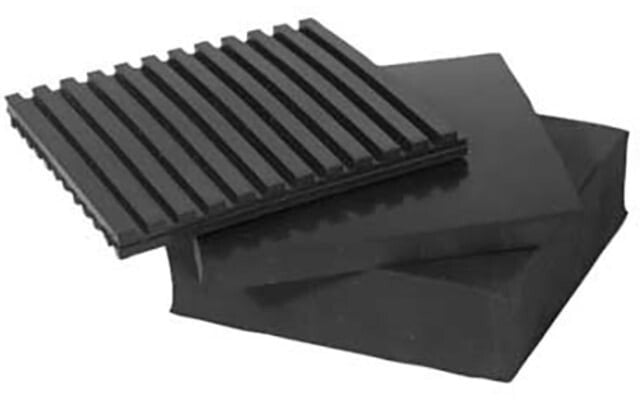 Lindab antivibrationsmåtte GMATTA med ripper 100 x 100 x 8 mm