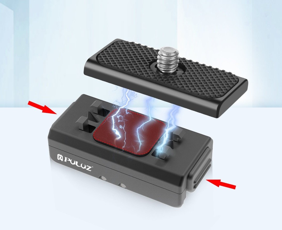 INSTA360 MOCOWANIE Z SZYBKOZŁĄCZKĄ DO KAMER SPORTOWYCH QUICK RELEASE MOUNT 1/4 GOPRO