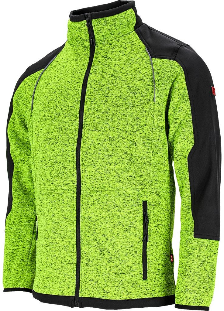 Bluza ochronna męska softshell stójka zamek odblaski SAGEWORK 2XL