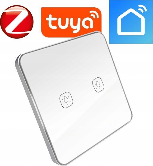 RTX Włącznik Światła 2obw. Zigbee Tuya #Działa Bez N !