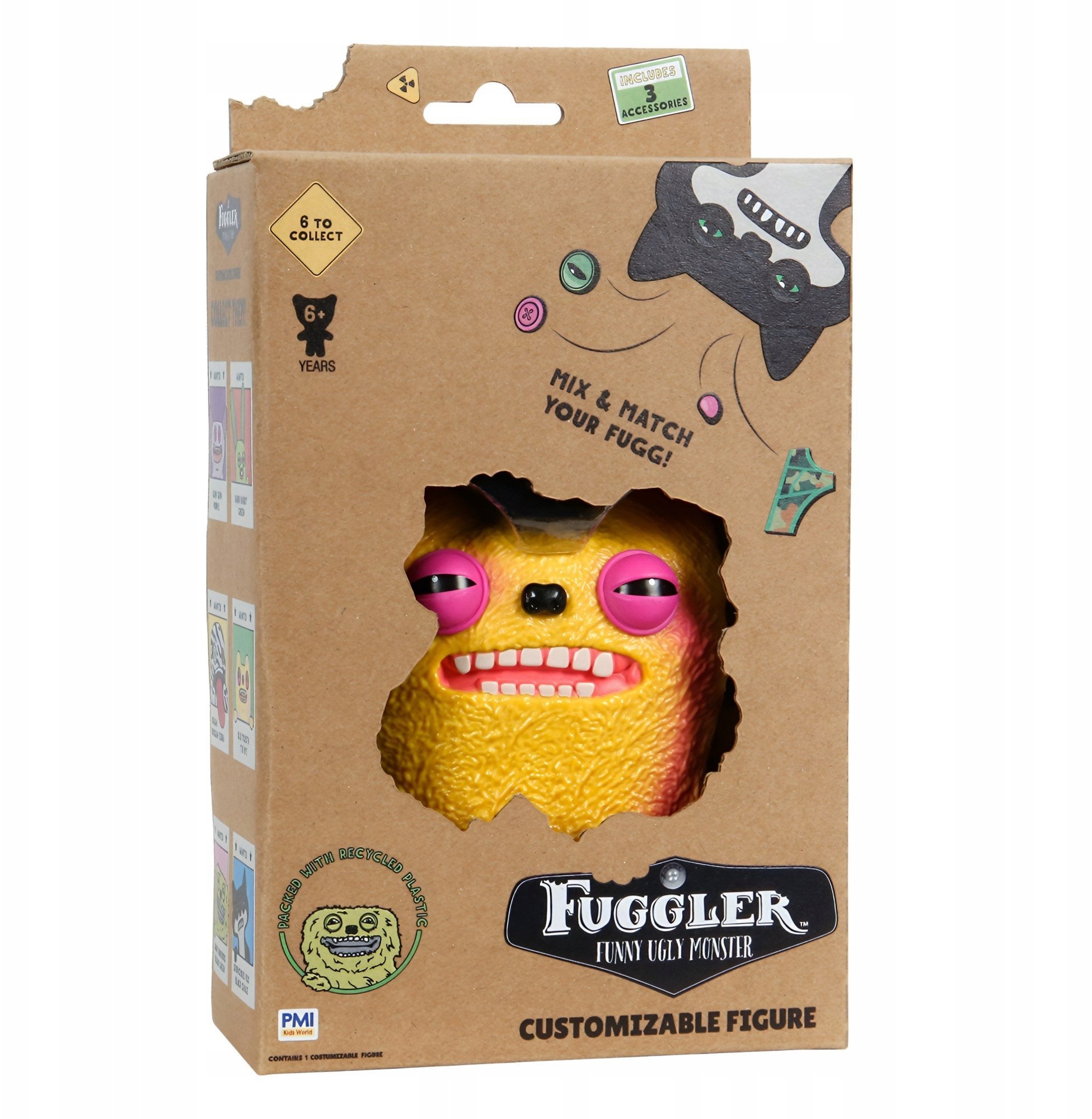 FUGGLER S1 CUSTOMIZABLE FIGURES 11,5 CM - OLD TOOTH TIE DYE