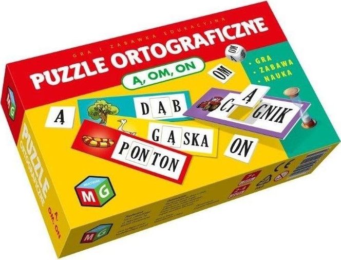 Multigra Puzzle ortograficzne Ą OM ON